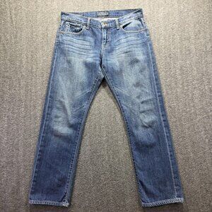 Lucky Brand Jeans Womens 27 Blue Sienna Weekender Crop Medium Wash Denim